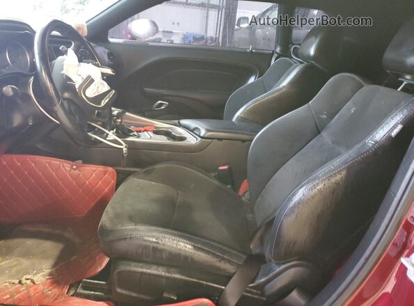 2C3CDZKG0MH568500 2021 DODGE CHALLENGER Red Вид салону спереду