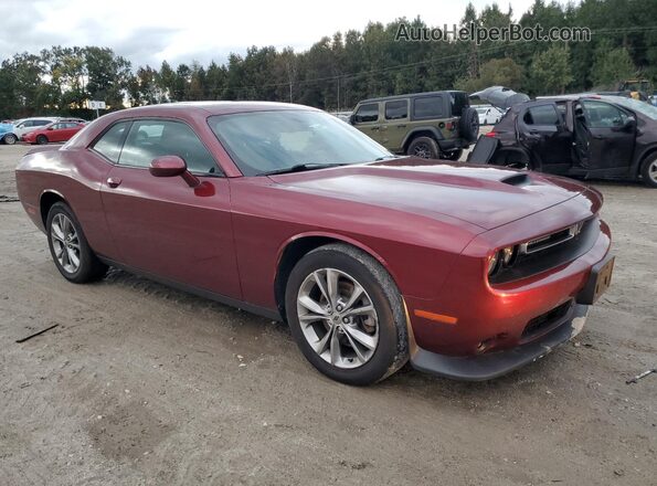 2C3CDZKG2LH191988 2020 DODGE CHALLENGER Burgundy Delantero derecho