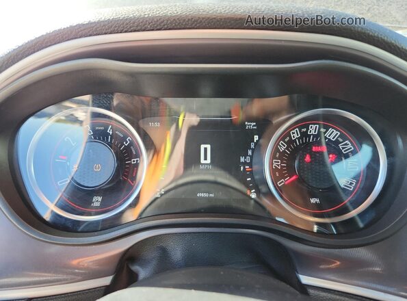 2C3CDZKG3NH223771 2022 DODGE CHALLENGER Black ხელსაწყოთა პანელის ხედი