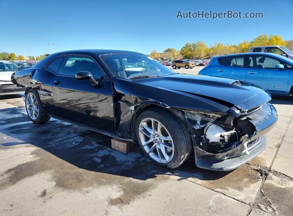 2C3CDZKG3NH223771 2022 DODGE CHALLENGER Black წინა მარჯვენა