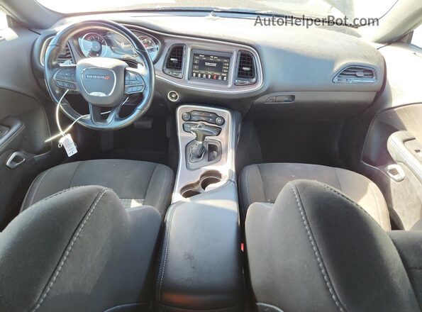 2C3CDZKG3NH223771 2022 DODGE CHALLENGER Black წინა პანელის ხედი