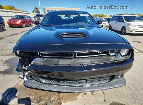 2C3CDZKG3NH223771 2022 DODGE CHALLENGER Black წინა ხედი