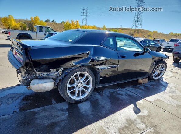 2C3CDZKG3NH223771 2022 DODGE CHALLENGER Black უკანა მარჯვენა