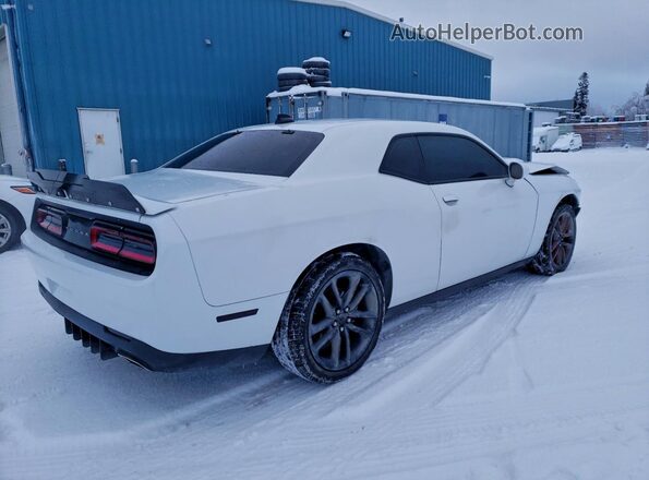 2C3CDZKG4NH207594 2022 DODGE CHALLENGER White უკანა მარჯვენა