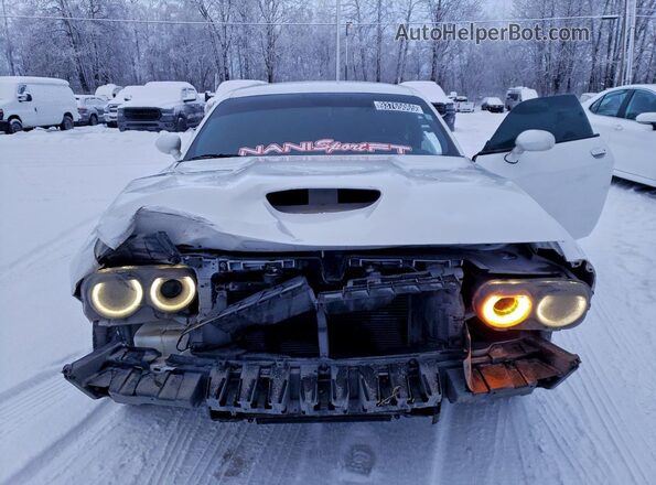 2C3CDZKG4NH207594 2022 DODGE CHALLENGER White წინა ხედი