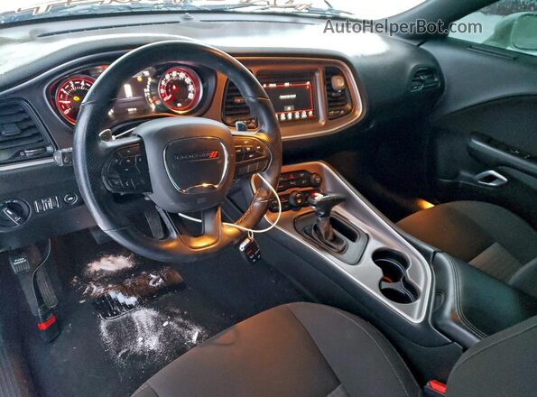 2C3CDZKG4NH207594 2022 DODGE CHALLENGER White წინა პანელის ხედი