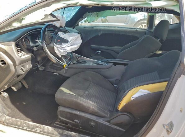 2C3CDZKG6LH149520 2020 DODGE CHALLENGER White Vista interior delantera