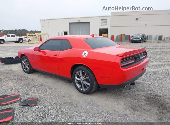 2C3CDZKG8LH124960 2020 DODGE CHALLENGER Red უკანა მარცხენა