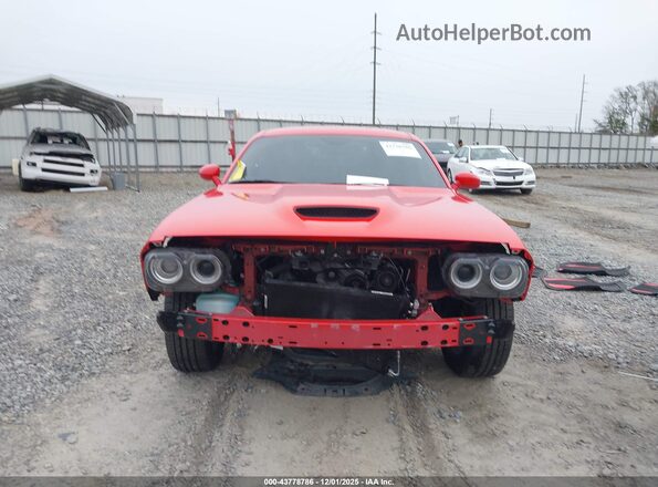 2C3CDZKG8LH124960 2020 DODGE CHALLENGER Red უკანა სალონის ხედი