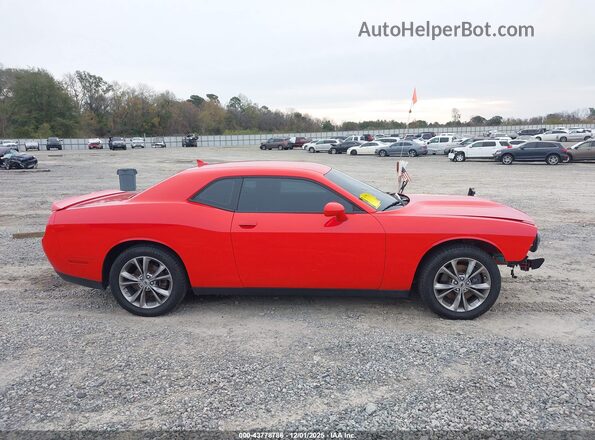 2C3CDZKG8LH124960 2020 DODGE CHALLENGER Red სალონის 360-გრადუსიანი ხედი