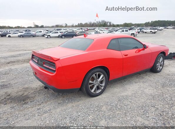 2C3CDZKG8LH124960 2020 DODGE CHALLENGER Red უკანა მარჯვენა