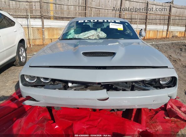 2C3CDZKGXLH207113 2020 DODGE CHALLENGER Gray Widok zestawu wskaźników