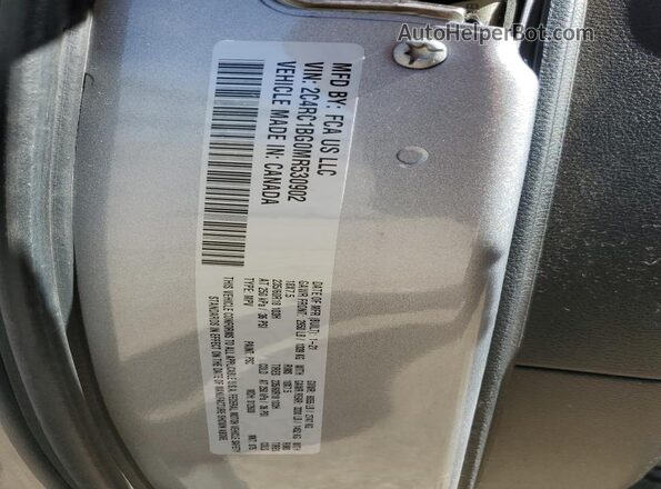 2C4RC1BG0MR530902 2021 CHRYSLER PACIFICA Silver 