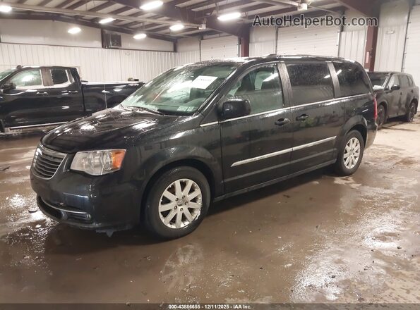 2C4RC1BG4GR281900 2016 CHRYSLER TOWN & COUNTRY Blue Przód lewy