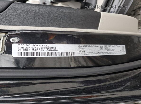 2C4RC1BG5PR528910 2023 CHRYSLER PACIFICA Black 