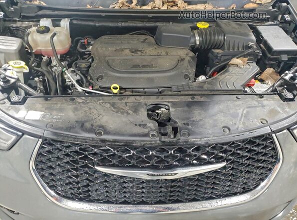 2C4RC1BG8PR586218 2023 CHRYSLER PACIFICA Gray Вид підкапотного простору