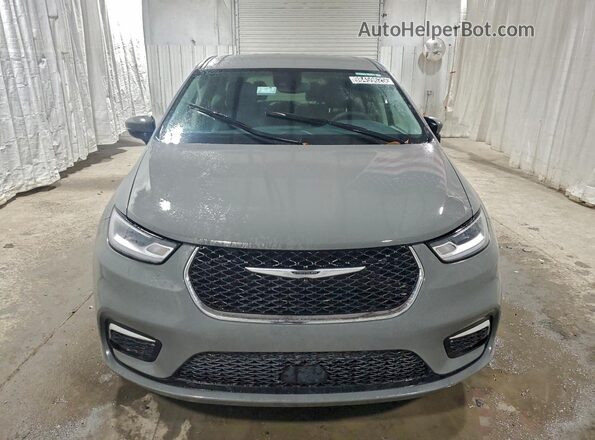 2C4RC1BG8PR586218 2023 CHRYSLER PACIFICA Gray Вид спереду