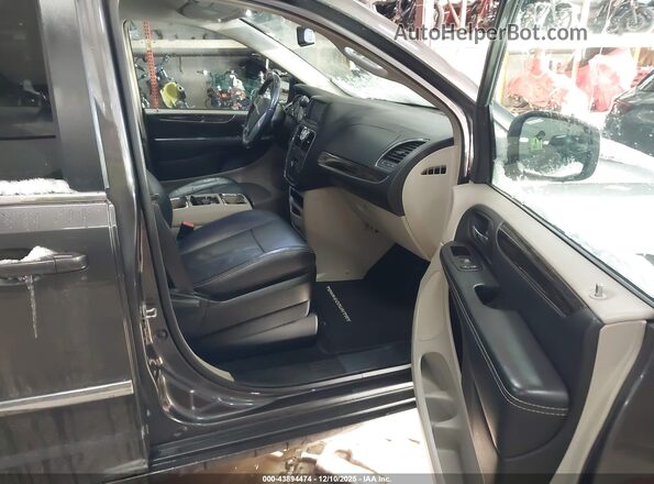 2C4RC1BG9GR291547 2016 CHRYSLER TOWN & COUNTRY Gray Widok wnętrza z przodu