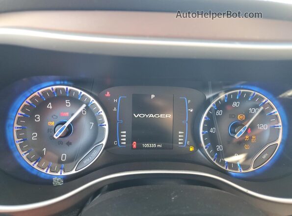 2C4RC1CG0MR577734 2021 CHRYSLER VOYAGER Blue 