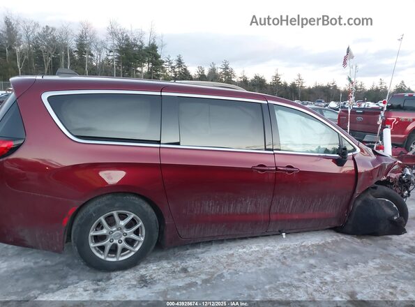 2C4RC1CG1PR613581 2023 CHRYSLER VOYAGER Burgundy Widok wnętrza z tyłu