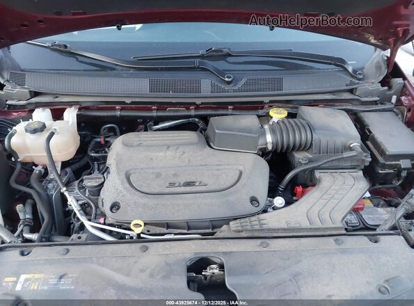 2C4RC1CG1PR613581 2023 CHRYSLER VOYAGER Burgundy Widok z tyłu