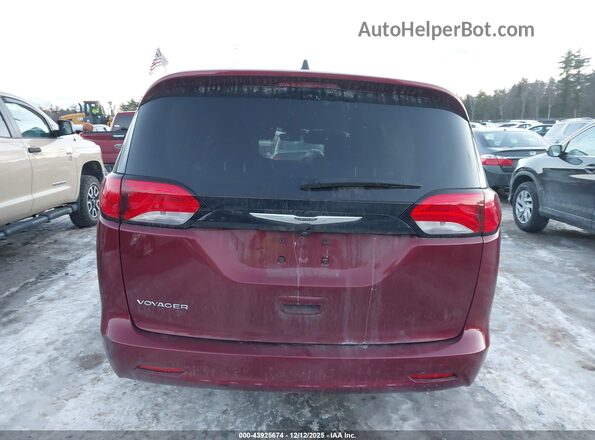 2C4RC1CG1PR613581 2023 CHRYSLER VOYAGER Burgundy 