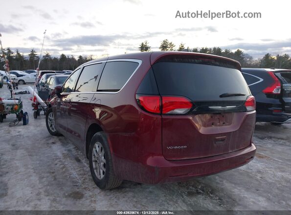 2C4RC1CG1PR613581 2023 CHRYSLER VOYAGER Burgundy Tył lewy