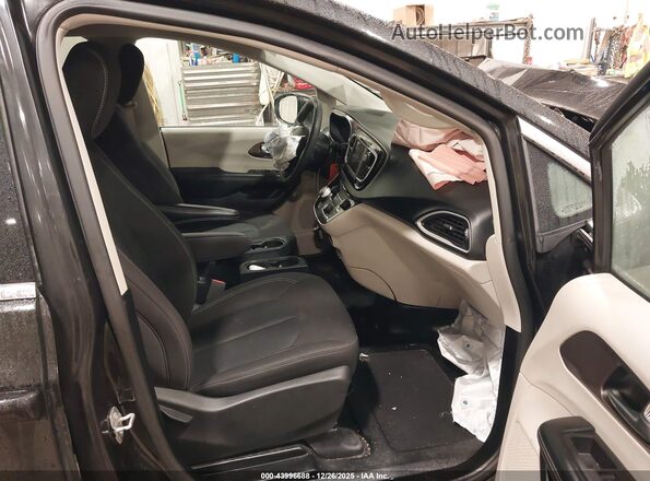 2C4RC1CG3NR204348 2022 CHRYSLER VOYAGER Black წინა სალონის ხედი