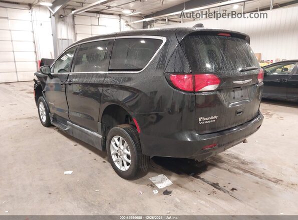 2C4RC1CG3NR204348 2022 CHRYSLER VOYAGER Black უკანა მარცხენა