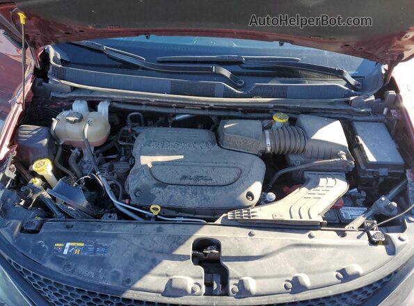 2C4RC1CG3NR226348 2022 CHRYSLER VOYAGER Red Vista del compartimento del motor