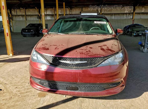 2C4RC1CG3PR557353 2023 CHRYSLER VOYAGER Красный Вид спереди