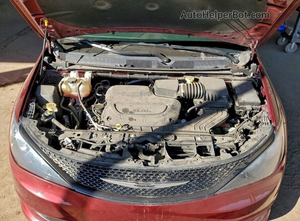 2C4RC1CG3PR557353 2023 CHRYSLER VOYAGER Красный Вид подкапотного пространства