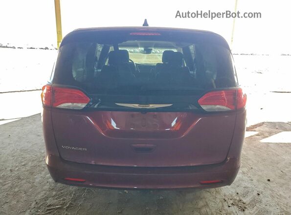2C4RC1CG3PR557353 2023 CHRYSLER VOYAGER Красный Вид сзади