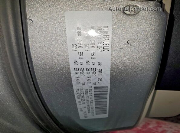2C4RC1CG6JR133284 2018 CHRYSLER PACIFICA Silver Вид наклейки з VIN-кодом