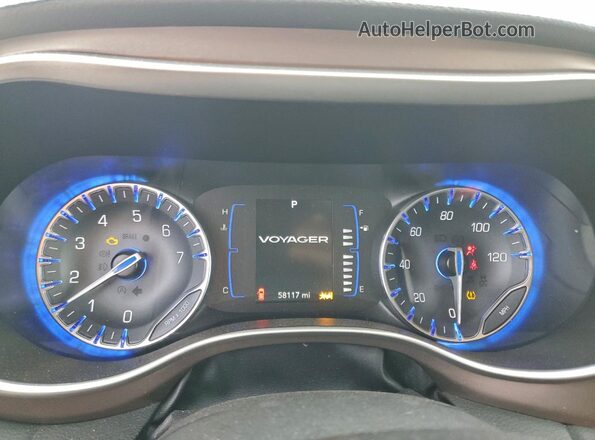 2C4RC1CG6PR525514 2023 CHRYSLER VOYAGER Black Instrument cluster view