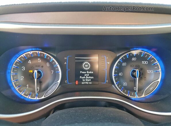 2C4RC1CG6PR549067 2023 CHRYSLER VOYAGER Серебряный Вид щитка приборов