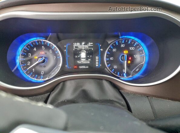 2C4RC1CG9NR154880 2022 CHRYSLER VOYAGER Black ხელსაწყოთა პანელის ხედი