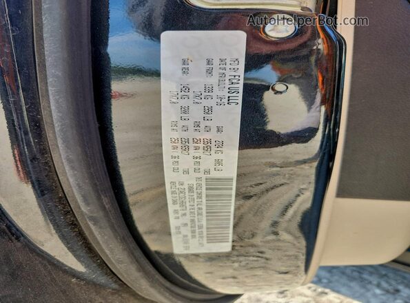 2C4RC1DG1HR608770 2017 CHRYSLER PACIFICA Black Widok naklejki z numerem VIN