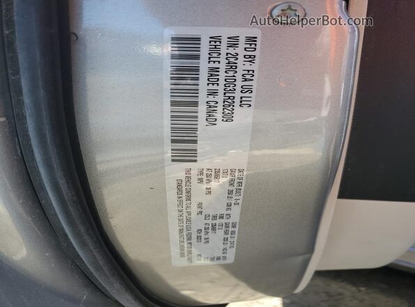 2C4RC1DG3LR262309 2020 CHRYSLER VOYAGER Silver 
