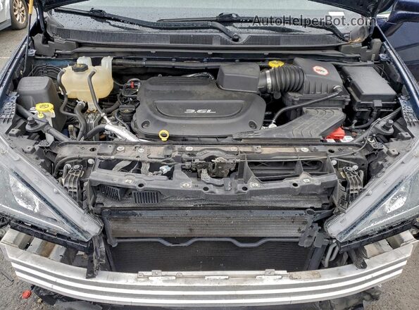 2C4RC1EG6HR771350 2017 CHRYSLER PACIFICA Синий Вид подкапотного пространства