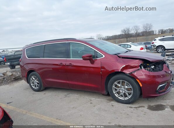 2C4RC1FG9MR511548 2021 CHRYSLER PACIFICA Red Widok wnętrza z tyłu