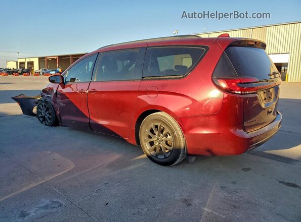2C4RC1FGXMR559382 2021 CHRYSLER PACIFICA Burgundy Հետևի ձախ