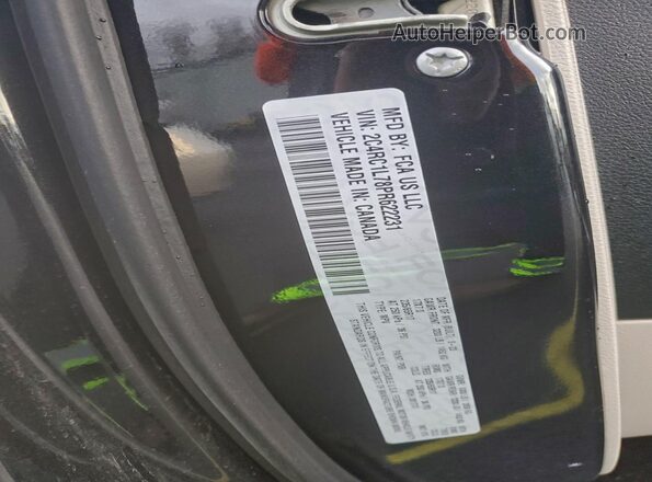 2C4RC1L78PR622231 2023 CHRYSLER PACIFICA Черный Вид подкапотного пространства
