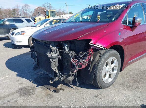 2C4RC1N70JR365814 2018 CHRYSLER PACIFICA Red წინა ხედი