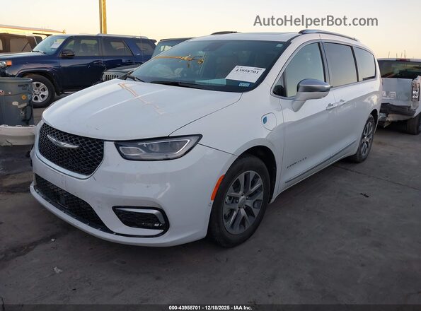 2C4RC1N71RR104283 2024 CHRYSLER PACIFICA White წინა მარცხენა ხედი სამი მეოთხედიდან
