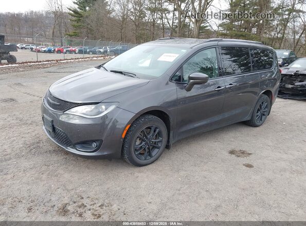 2C4RC3BG5LR263931 2020 CHRYSLER PACIFICA Gray Vista tres cuartos delantera izquierda