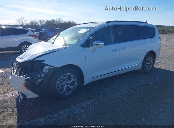 2C4RC3GG0NR174697 2022 CHRYSLER PACIFICA White Vista tres cuartos delantera izquierda