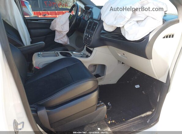 2C4RDGCG0LR169555 2020 DODGE GRAND CARAVAN White Widok wnętrza z przodu