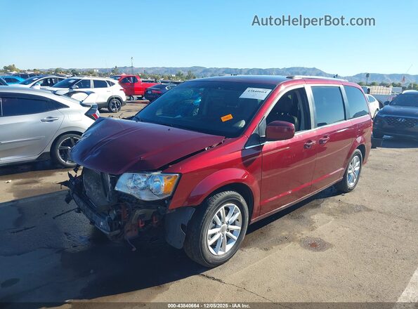 2C4RDGCG1JR170534 2018 DODGE GRAND CARAVAN Maroon 