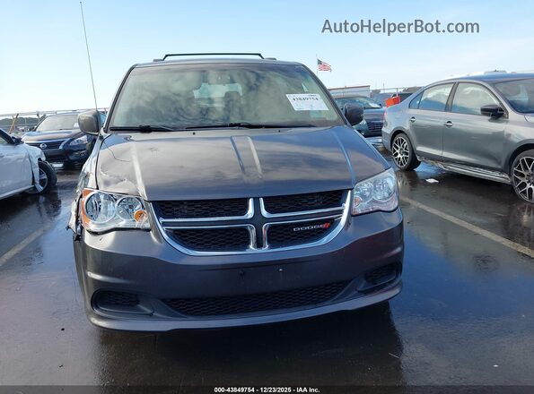 2C4RDGCG2GR357239 2016 DODGE GRAND CARAVAN Gray Սարքավորումների վահանակի տեսք